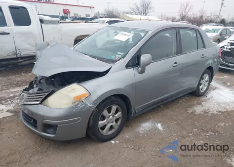 2009 Nissan Versa 1.8Sl z USA, uszkodzony, nr VIN 3N1BC11EX9L446529